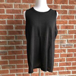 Chico's Layering Sleeveless Sweater Tank - Chico's Size 1‎ (8/10)